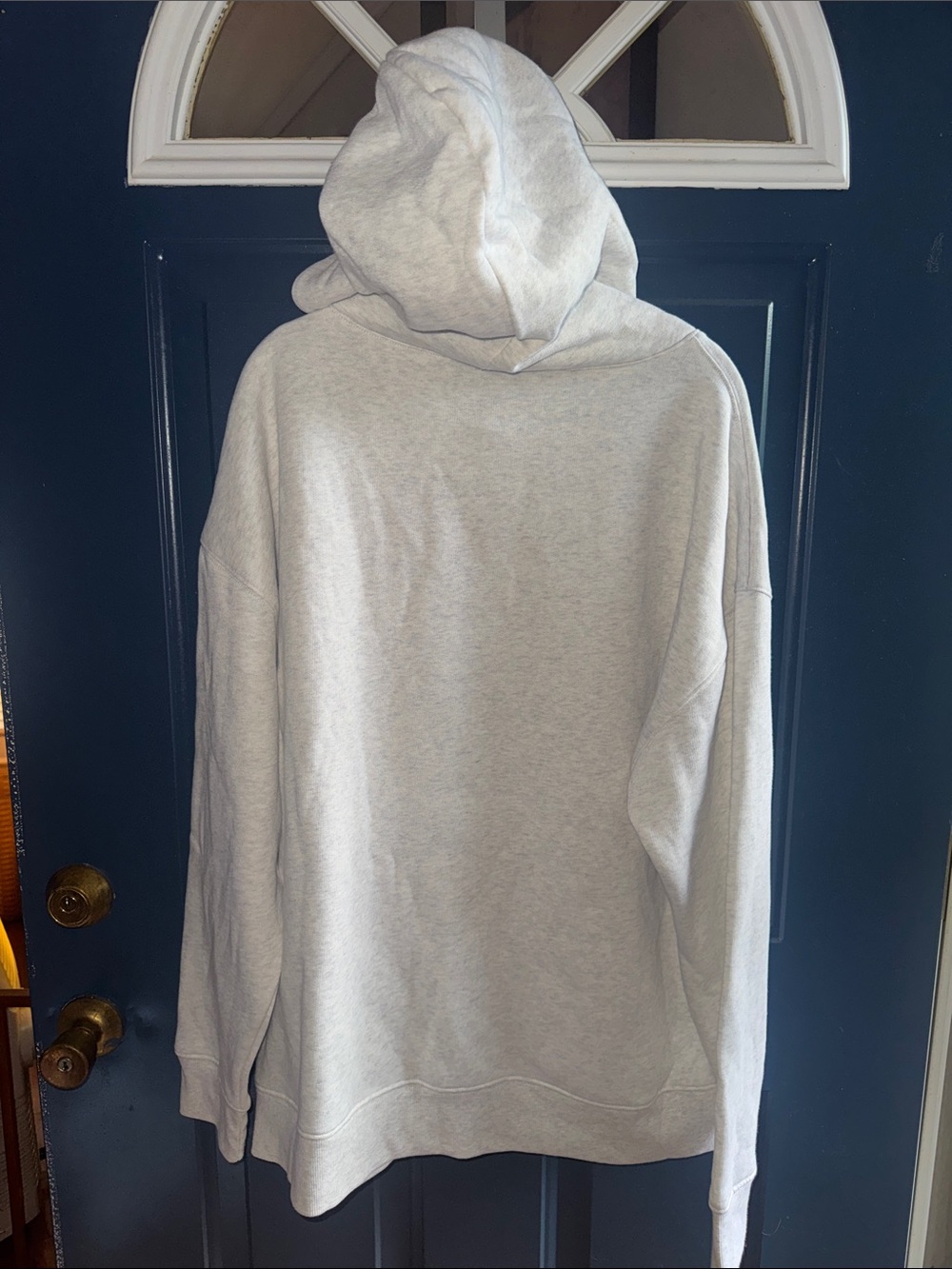 NWT a new day Light Gray Hooded Pullover Sweatshirt Size Large - Picture 2 of 7